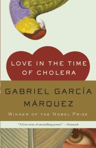 Boo cover Love in the Time of Cholera