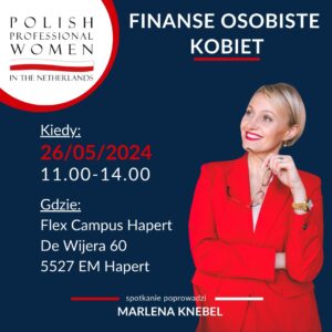 finanse osobiste kobiet, wykład Marleny Knebel